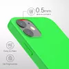 Husa Apple iPhone 12 / iPhone 12 Pro, Silicon, Verde, 53939.44