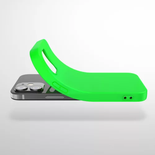 Husa Apple iPhone 12 / iPhone 12 Pro, Silicon, Verde, 53939.44