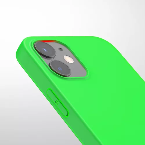 Husa Apple iPhone 12 / iPhone 12 Pro, Silicon, Verde, 53939.44