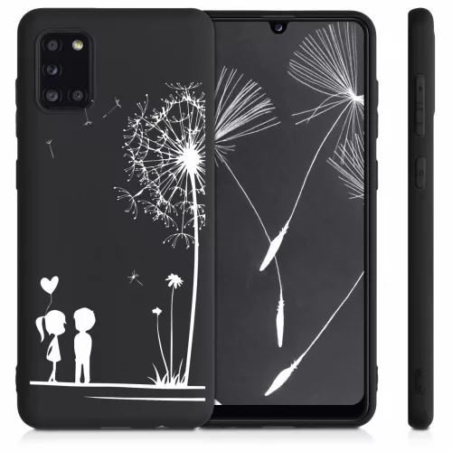 Husa Samsung Galaxy A31, Silicon, Alb, 52939.03