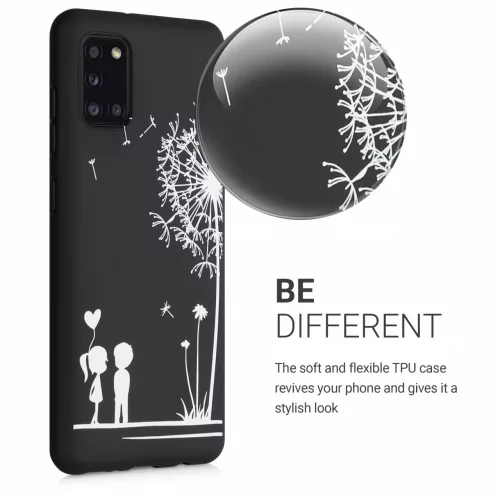 Husa Samsung Galaxy A31, Silicon, Alb, 52939.03
