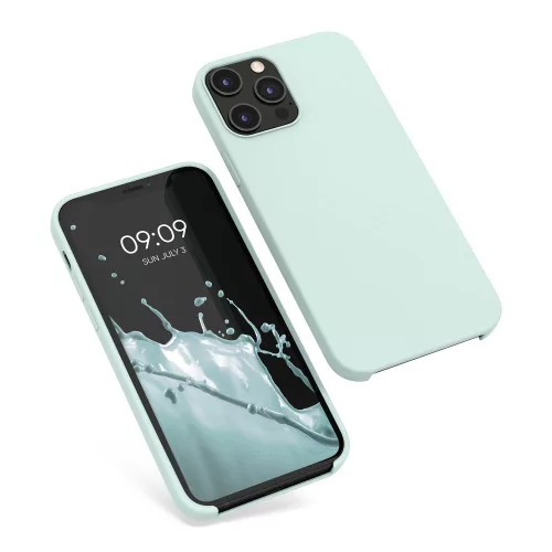 Husa Apple iPhone 12 Pro Max, Silicon, Albastru, 52644.200