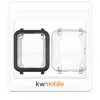 Set 2 Huse pentru Xiaomi Amazfit Bip / Amazfit Bip Lite, Silicon, Negru / Transparent, 54037.01