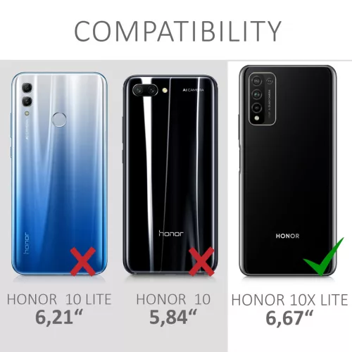 Husa Huawei Honor 10X Lite, Silicon, Negru, 54110.01
