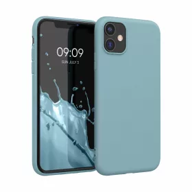 Husa Apple iPhone 11, Silicon, Albastru, 49787.207