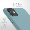 Husa Apple iPhone 11, Silicon, Albastru, 49787.207
