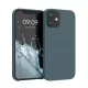 Husa Apple iPhone 12 Mini, Silicon, Albastru, 52640.202