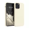 Husa Apple iPhone 12 Pro Max, Silicon, Bej, 52644.204