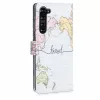 Husa Motorola Edge, Piele ecologica, Multicolor, 52760.03
