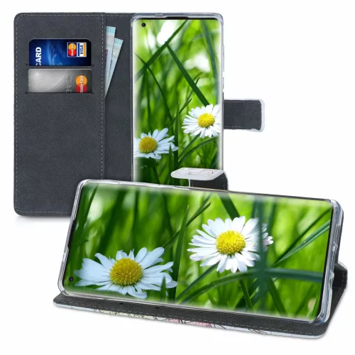 Husa Motorola Edge, Piele ecologica, Multicolor, 52760.03