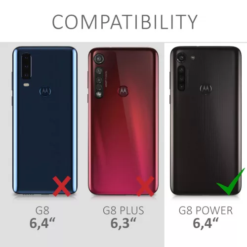 Husa Motorola Moto G8 Power, Piele ecologica, Multicolor, 51800.03