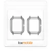 Set 2 Huse pentru Xiaomi Amazfit GTS 2 Mini, Silicon, Negru, 54201.02
