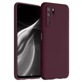 Husa Huawei P40 lite 5G, Silicon, Rosu, 52529.190