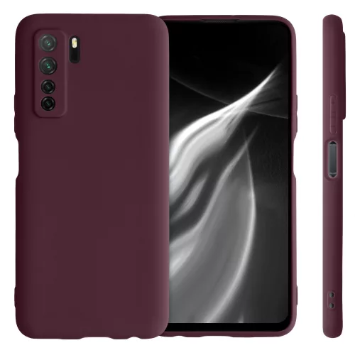 Husa Huawei P40 lite 5G, Silicon, Rosu, 52529.190