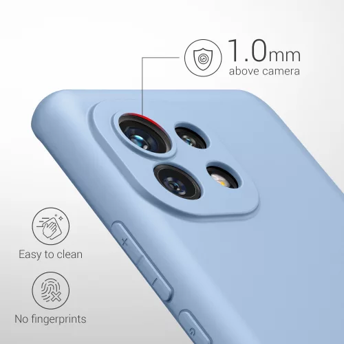 Husa Xiaomi Mi 11, Silicon, Albastru, 54188.58