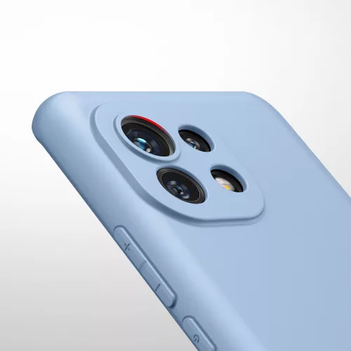 Husa Xiaomi Mi 11, Silicon, Albastru, 54188.58