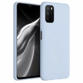 Husa Xiaomi Poco M3, Silicon, Albastru, 53971.58
