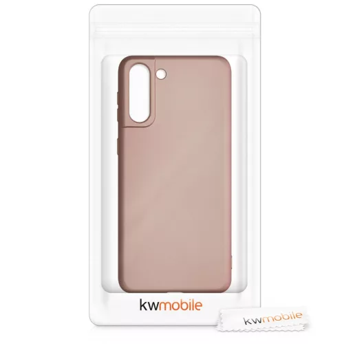 Husa Samsung Galaxy S21 Plus, Silicon, Roz, 54067.31