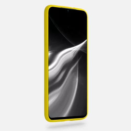 Husa Xiaomi Redmi 9T, Silicon, Galben, 54337.165