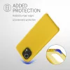 Husa Xiaomi Mi 11, Silicon, Galben, 54379.143