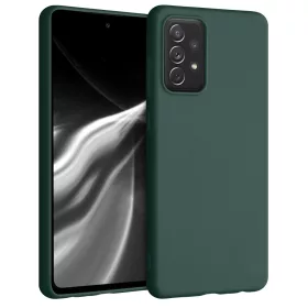 Husa Samsung Galaxy A72, Silicon, Verde, 54358.169