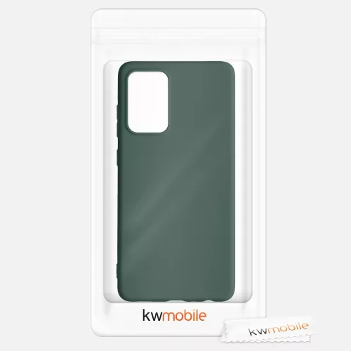 Husa Samsung Galaxy A72, Silicon, Verde, 54358.169