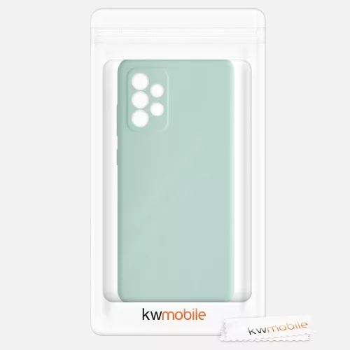 Husa Samsung Galaxy A72, Silicon, Verde, 54359.50