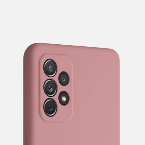 Husa Samsung Galaxy A72, Silicon, Roz, 54359.193
