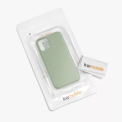 Husa Apple iPhone 12 Mini, Silicon, Verde, 52640.172