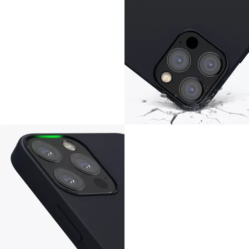 Husa Apple iPhone 12 / iPhone 12 Pro, Silicon, Albastru, 52641.186