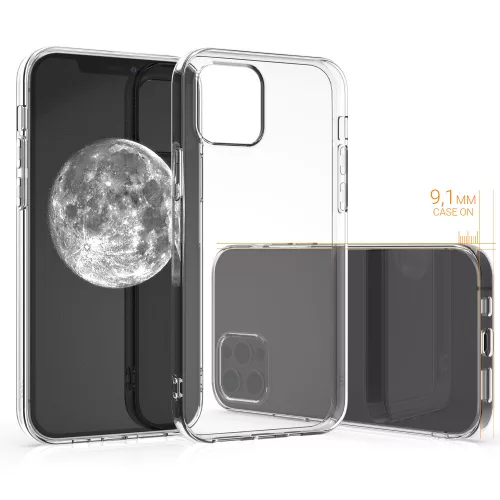 Husa Apple iPhone 12 Pro Max, Silicon, Transparent, 54410.03
