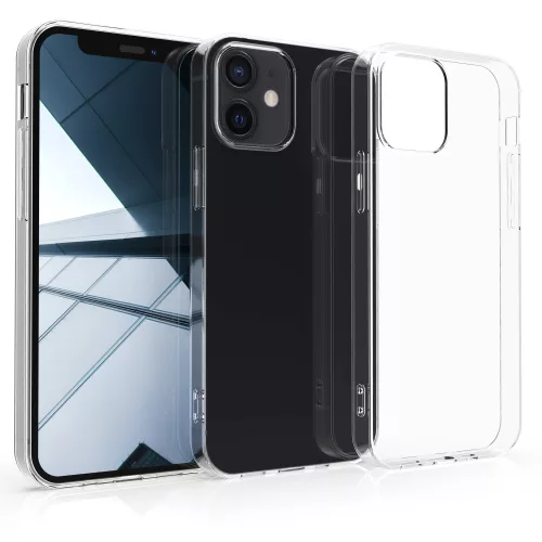Husa Apple iPhone 12 Mini, Silicon, Transparent, 54408.03