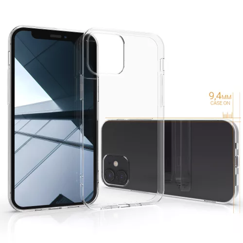 Husa Apple iPhone 12 Mini, Silicon, Transparent, 54408.03