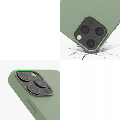 Husa Apple iPhone 12 Pro Max, Silicon, Verde, 52644.172