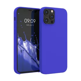 Husa Apple iPhone 12 Pro Max, Silicon, Albastru, 52644.134