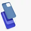 Husa Apple iPhone 12 Pro Max, Silicon, Albastru, 52644.134