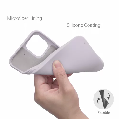 Husa Apple iPhone 12 / iPhone 12 Pro, Silicon, Mov, 53844.192