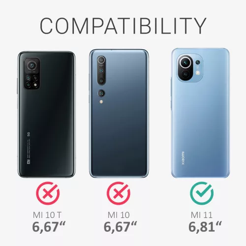 Husa Xiaomi Mi 11, Silicon, Rosu, 54188.209