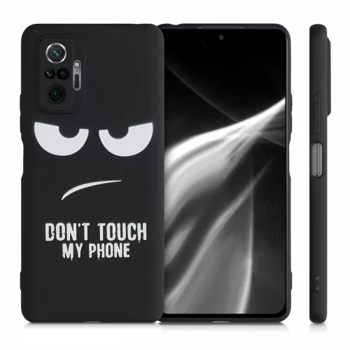 Husa Xiaomi Redmi Note 10 Pro, Silicon, Negru, 54555.01