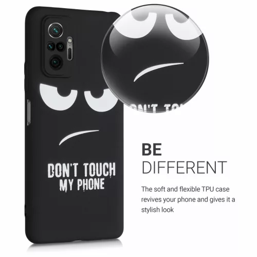 Husa Xiaomi Redmi Note 10 Pro, Silicon, Negru, 54555.01