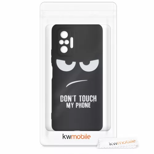 Husa Xiaomi Redmi Note 10 Pro, Silicon, Negru, 54555.01