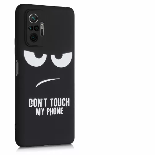 Husa Xiaomi Redmi Note 10 Pro, Silicon, Negru, 54555.01