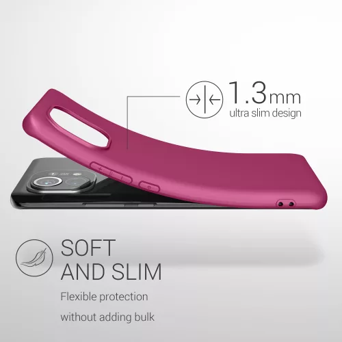 Husa Xiaomi Mi 11, Silicon, Roz, 54188.213