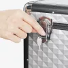 Cutie pentru accesorii ingrijire cai Navaris, Aluminiu, Argintiu, 50875.03