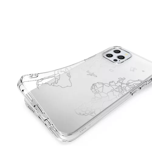Husa Apple iPhone 12 / iPhone 12 Pro, Silicon, Silver, 53035.12