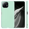 Husa Xiaomi Mi 11 Lite 5G, Silicon, Verde, 54726.50