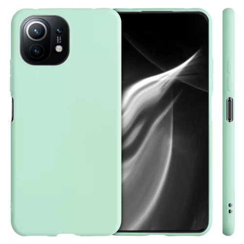 Husa Xiaomi Mi 11 Lite 5G, Silicon, Verde, 54726.50