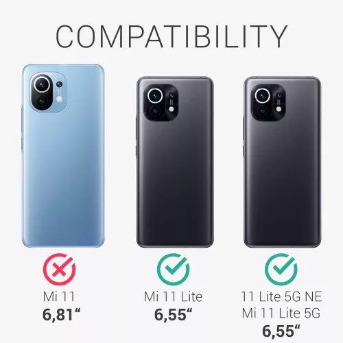 Husa Xiaomi Mi 11 Lite 5G, Silicon, Verde, 54726.50