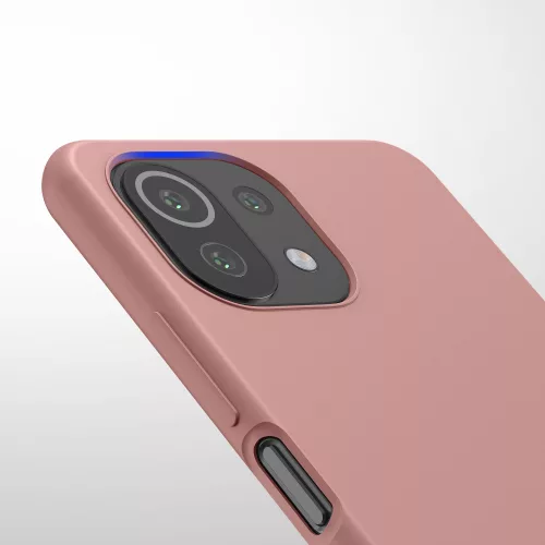 Husa Xiaomi Mi 11 Lite 5G, Silicon, Roz, 54730.193
