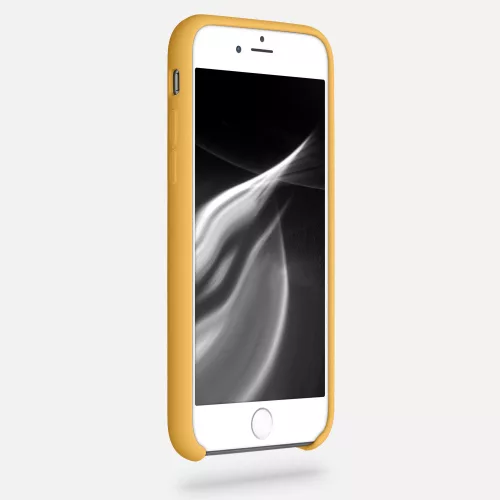 Husa Apple iPhone 6 / iPhone 6s, Silicon, Galben, 40223.217
